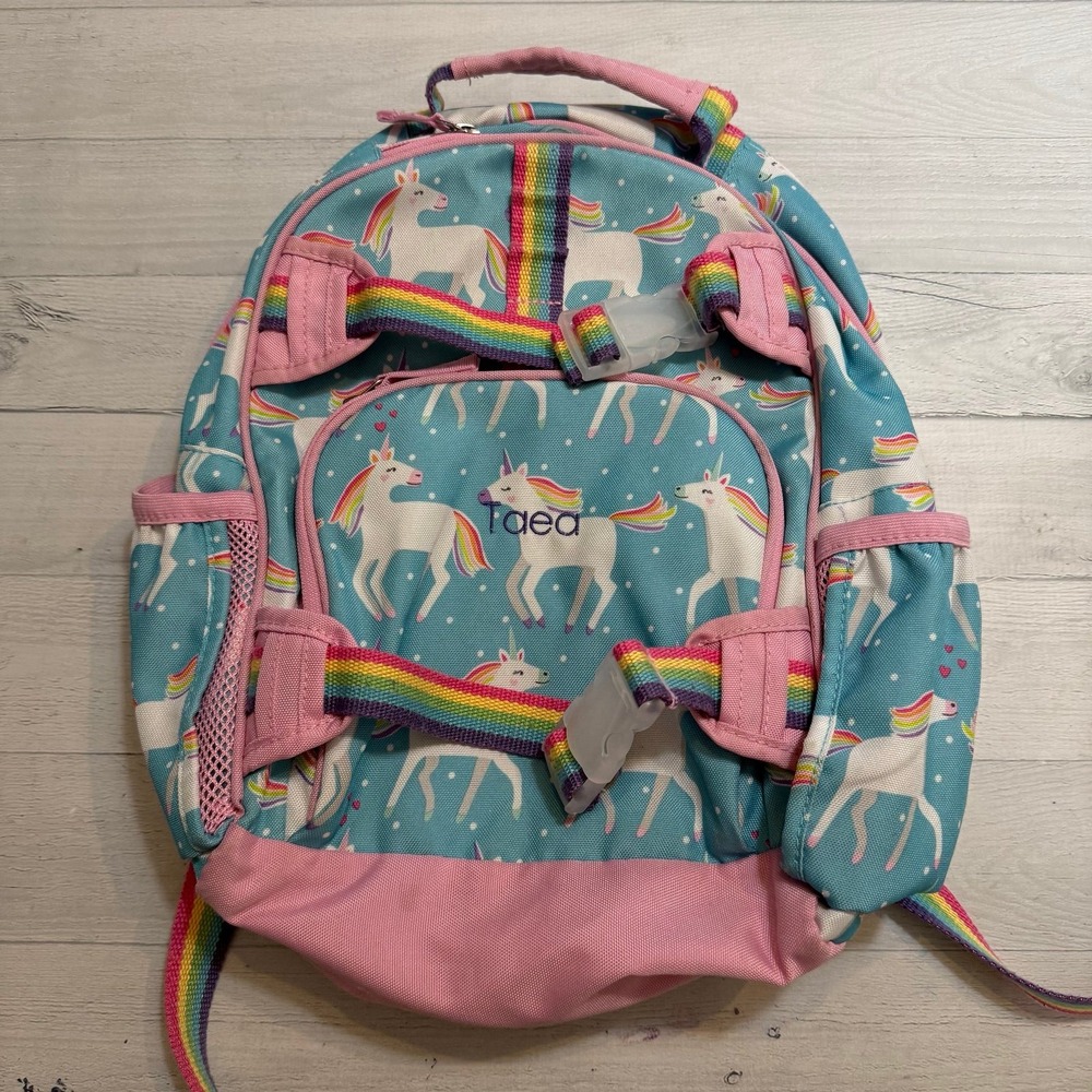 Pottery Barn Kids unicorn‎ backpack small